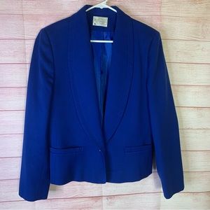 Pendleton Wool Blazer Jacket Blue Size 12